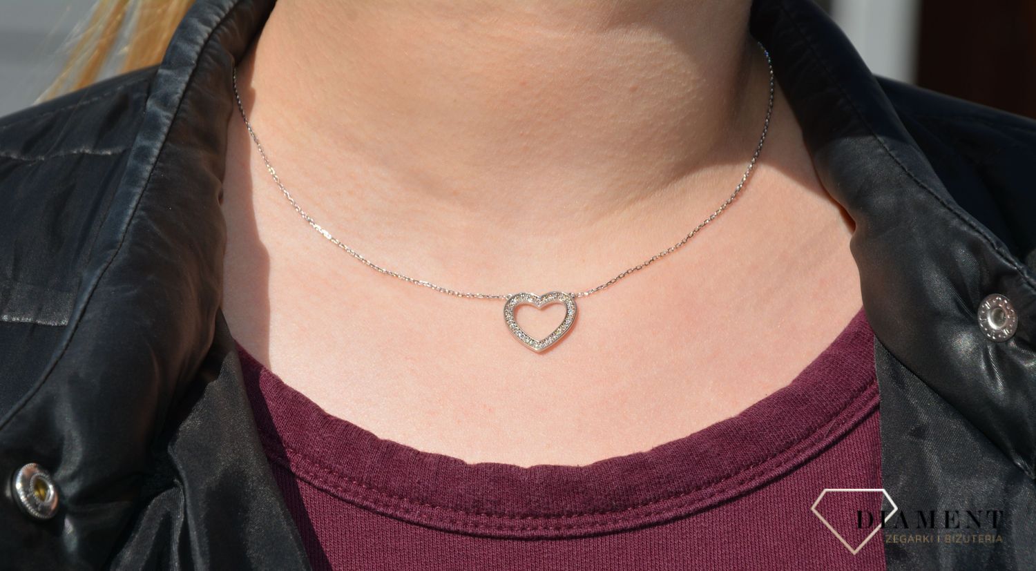 Naszyjnik srebrny serce otwarte Dall'Acqua N BY 182 059 1.jpg